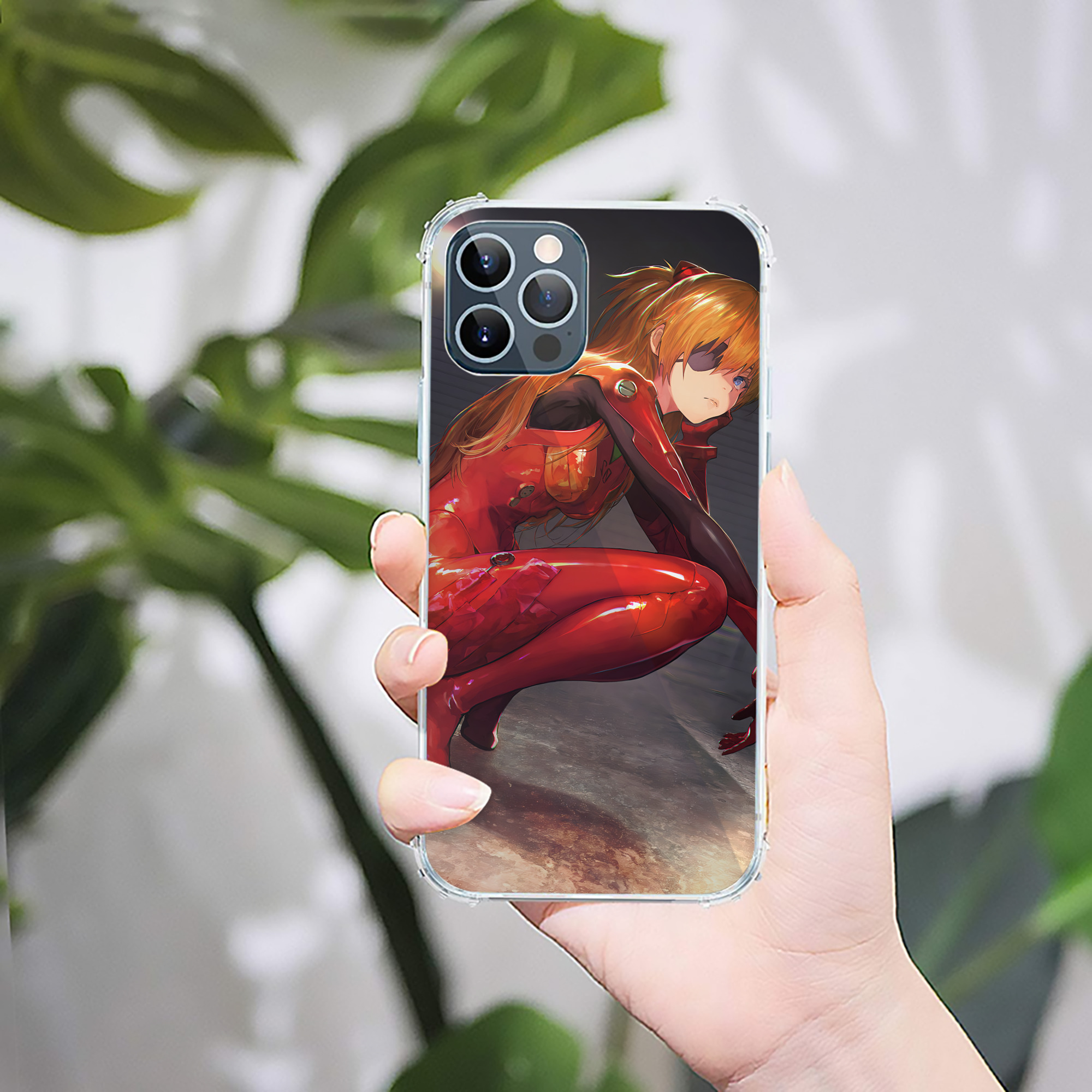 （画像用） EVA 新世紀エヴァンゲリオン 【iPhone 12シリーズ対応】透明スマホケース（クリアソフトケース）